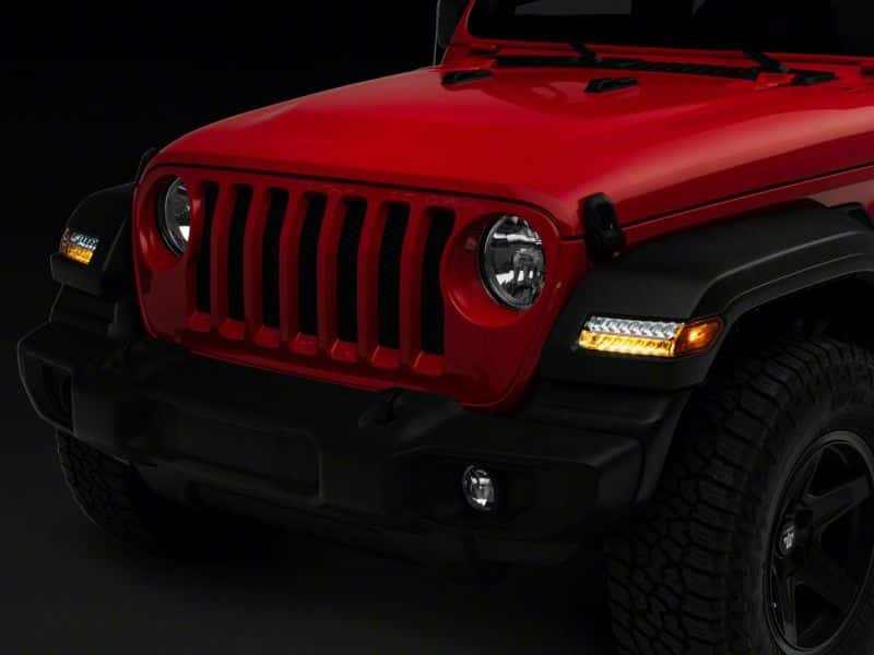 Raxiom — Raxiom 18-23 Jeep Wrangler JL Sport Axial Series Sequential LED Parking/Turn Signal Lights- Chrome
Lights - view 9