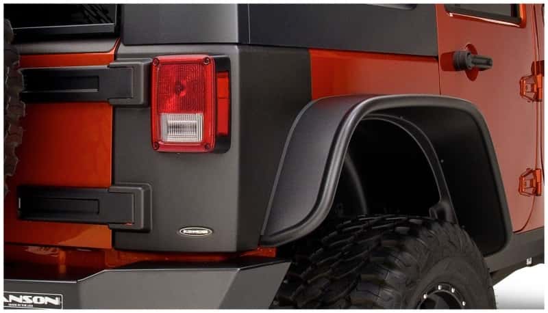 Bushwacker — Bushwacker 07-18 Jeep Wrangler Trail Armor Rear Corners - Black
Trail Armor - view 5
