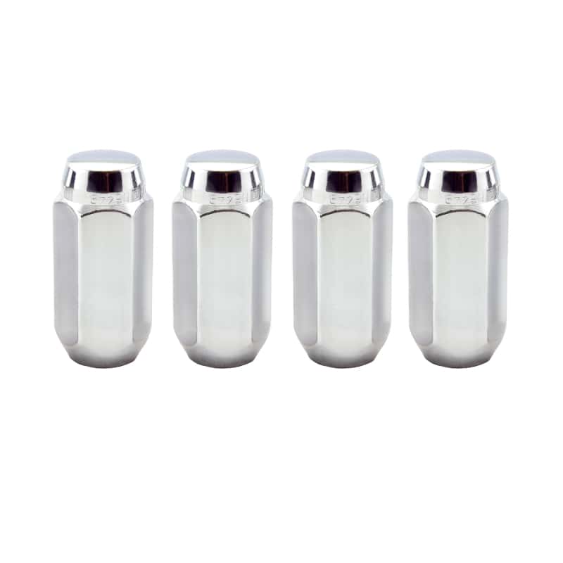 McGard — McGard Hex Lug Nut (Cone Seat) M14X1.5 / 13/16 Hex / 1.945in. Length (4-Pack) - Chrome - view 1