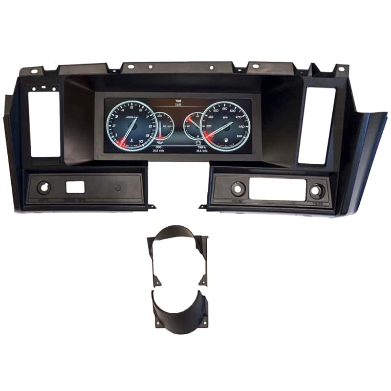 AutoMeter — Autometer 1969 Chevrolet Camaro Digital Instrument Display Color LCD
INVISION CAMARO - view 4