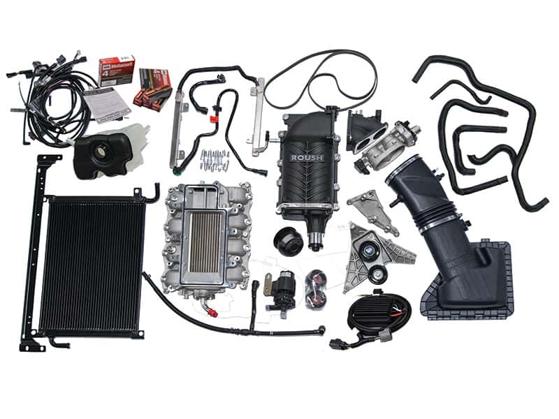 Roush — ROUSH 2015-2017 Ford Mustang 5.0L V8 600HP Phase 2 Calibrated Supercharger Kit
Phase 2 Supercharger - view 3