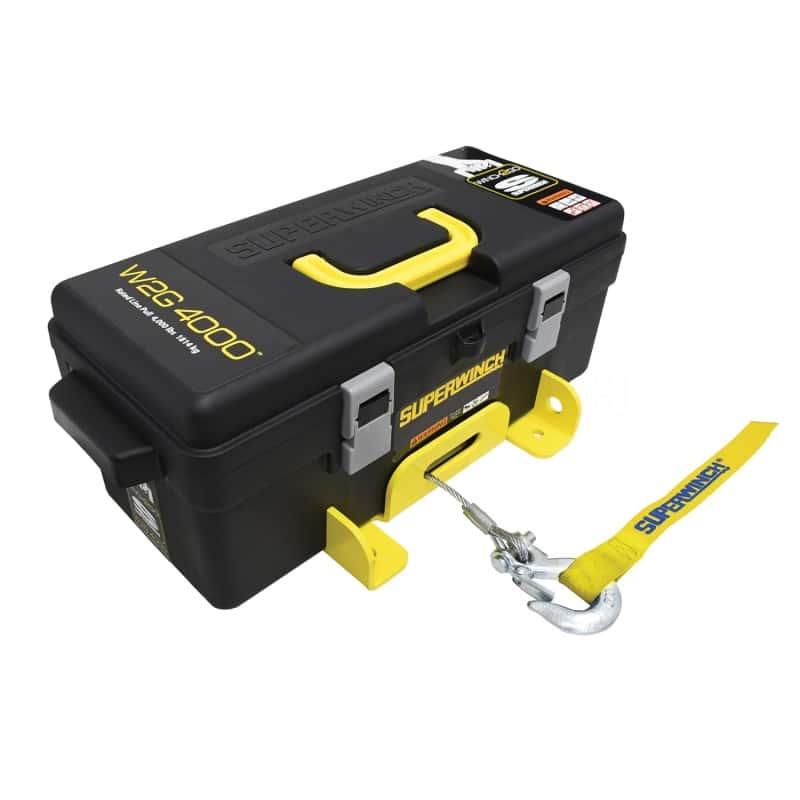 Superwinch — Superwinch 4000 LBS 12V DC 3/16in x 50ft Steel Rope Winch2Go Steel Rope
Winch - view 8