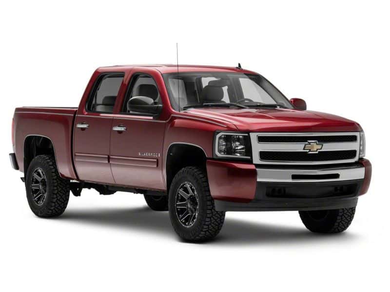 Raxiom — Raxiom 07-13 Chevrolet Silverado 1500 Axial Series Headlights w/ LED Bar- Blk Housing (Clear Lens)
Headlights - view 3