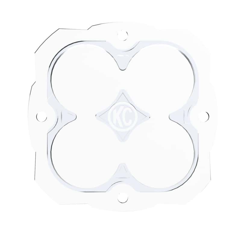 KC HiLiTES — KC HiLiTES FLEX ERA 4 Spot Beam Lens Replacement (ea) - Clear - view 1