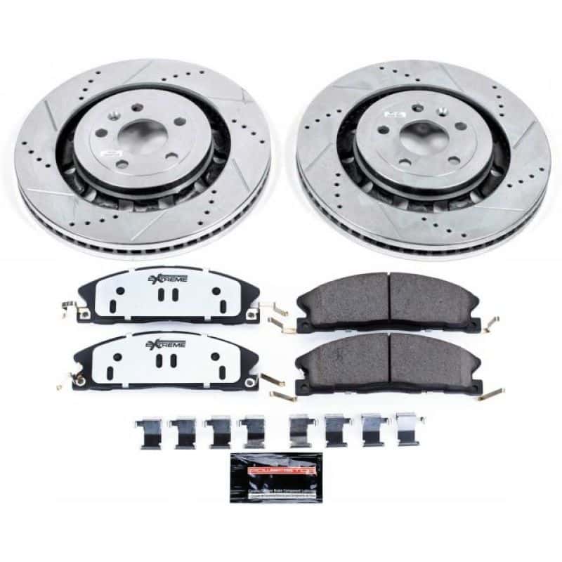 PowerStop — Power Stop 13-19 Ford Explorer Front Z36 Truck & Tow Brake Kit - view 1