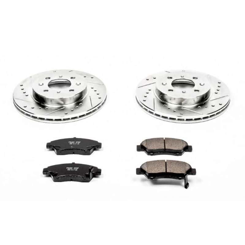 PowerStop — Power Stop 93-95 Honda Civic Front Z23 Evolution Sport Brake Kit - view 1