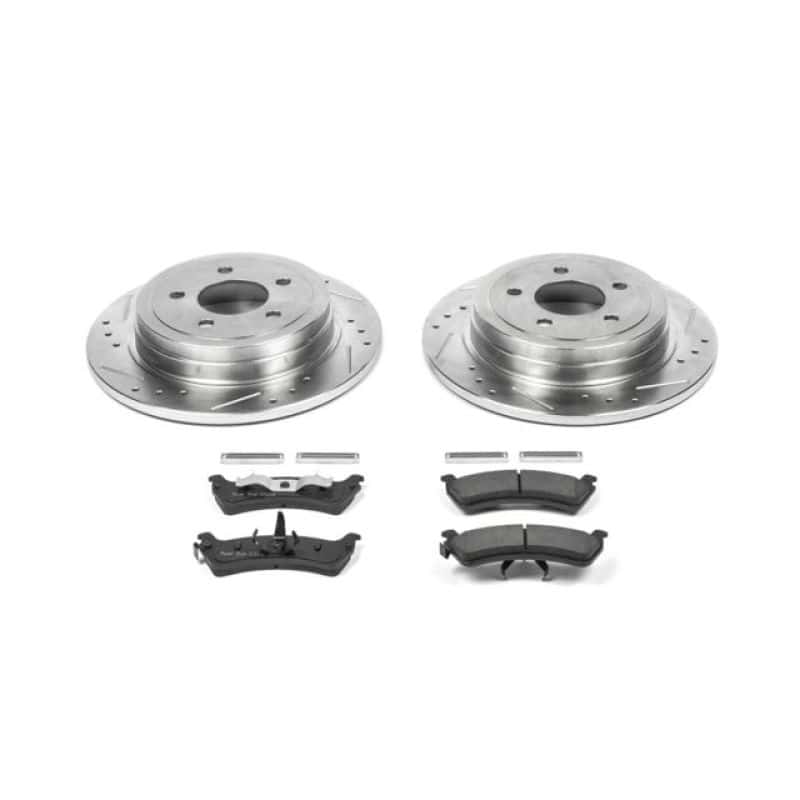 PowerStop — Power Stop 2003 Ford Explorer Sport Rear Z23 Evolution Sport Brake Kit - view 1