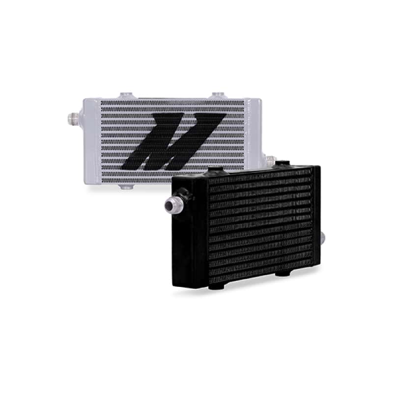 Mishimoto — Mishimoto Universal Small Bar and Plate Cross Flow Black Oil Cooler - view 3