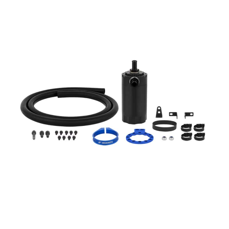 Mishimoto — Mishimoto Universal Baffled Oil Catch Can - Blue - view 10