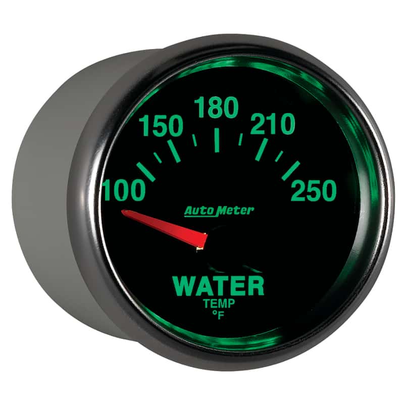 AutoMeter — Autometer GS 52mm 100-250 Deg F Short Sweep Electronic Water Temperature Gauge
2-1/16" WATER TEMP, - view 11