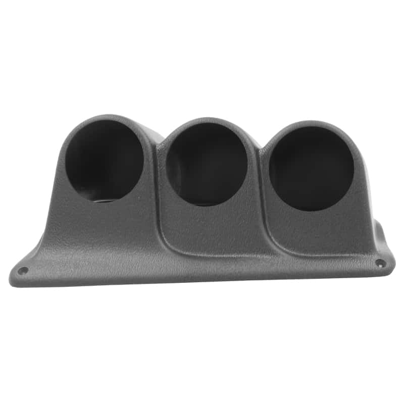 AutoMeter — Autometer 99-03 Ford Super Duty 52mm Black Triple Dash Top Pod
2-1/16" TRIPLE DASH - view 4