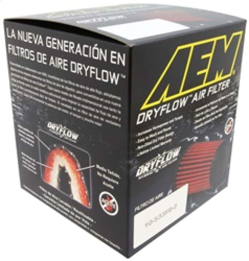 AEM Induction — AEM 3 in Short Neck 5 in Element Filter
AEM DryFlow Air Filt
Air Filter - view 6
