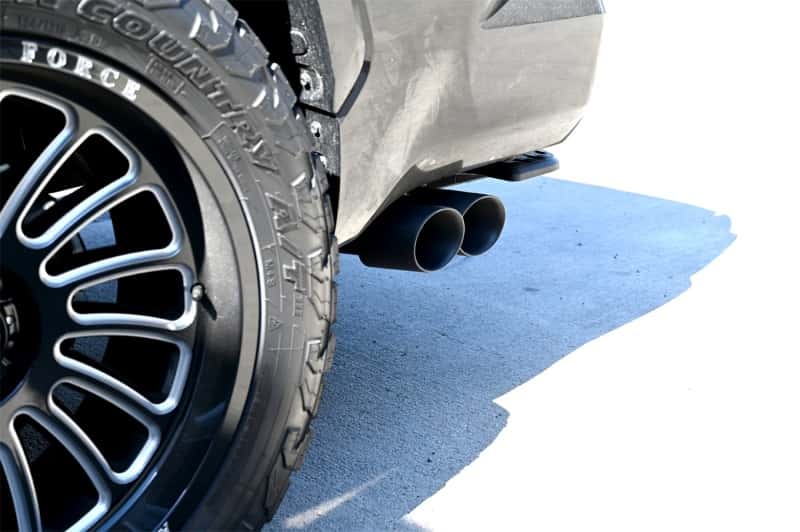 Gibson — Gibson 2022 Toyota Tundra 3.5L-T V6 5.5ft bed 2.5in Cat-Back Dual Sport Exhaust - Black Elite
Truck/Suv - view 2