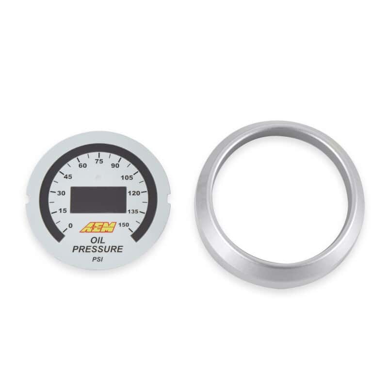 AEM — AEM 52mm Oil Pressure 150psi Digital Gauge
Classic Digital
Digital Gauge - view 4