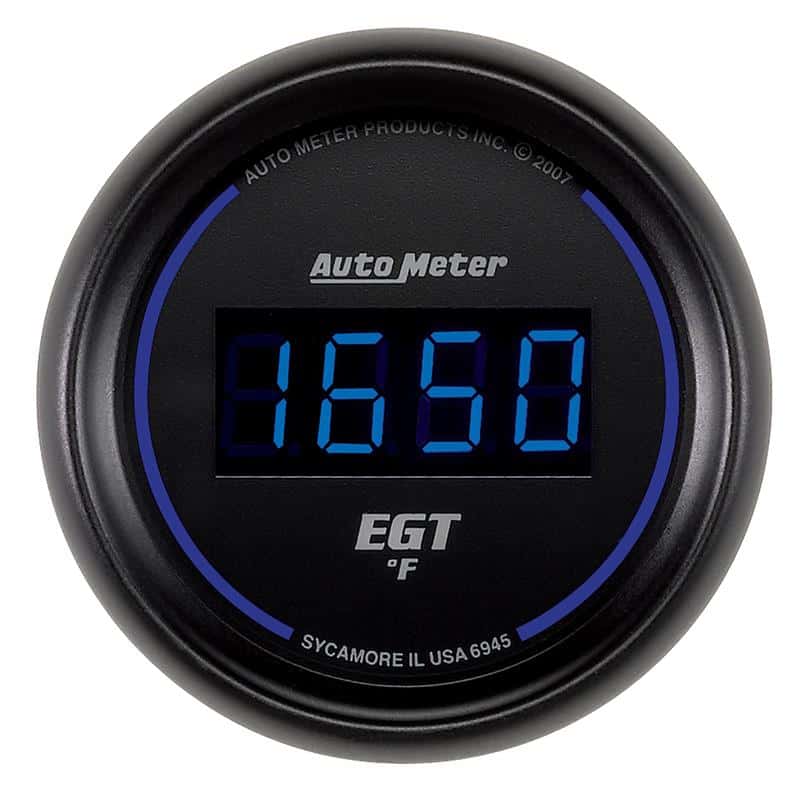 AutoMeter — Autometer Cobalt Digital 52.4mm 0-2000 deg F Pyrometer
GA 2" EGT 2000F CBD - view 2