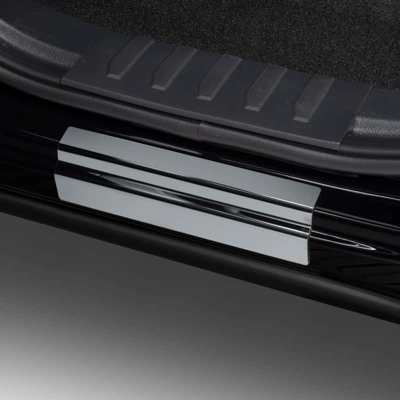 Putco — Putco 14-18 Chevy Silv LD - Regular Cab w/ CHEVROLET Etching (4pcs) Black Platinum Door Sills
DoorSillProtSet - view 6