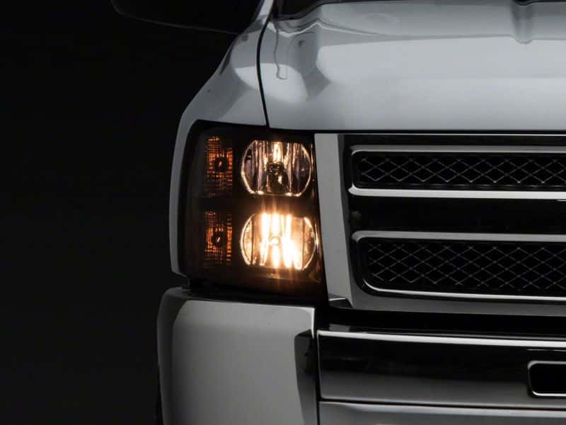 Raxiom — Raxiom 07-13 Chevrolet Silverado 1500 Euro Headlights- Blk Housing (Clear Lens)
Headlights - view 2