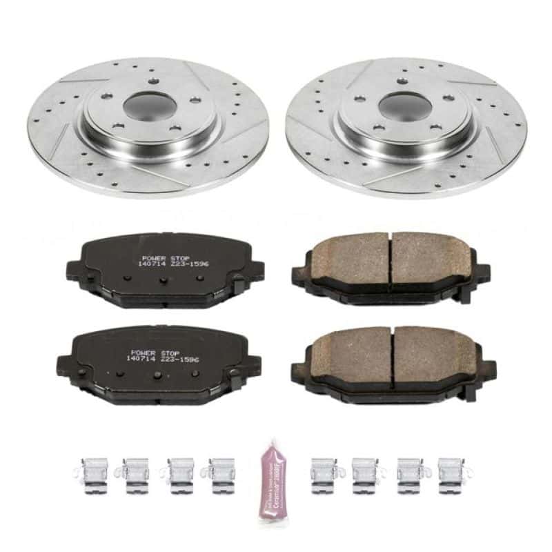 PowerStop — Power Stop 12-16 Chrysler Town & Country Rear Z23 Evolution Sport Brake Kit - view 1