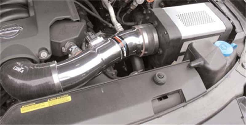 Injen — Injen 04-10 QX56 / 04-12 Amada/Titan V8 5.6L w/Power Box Wrinkle Black Power-Flow Air Intake System
Short Ram Intake
Air Intake Kit - view 4
