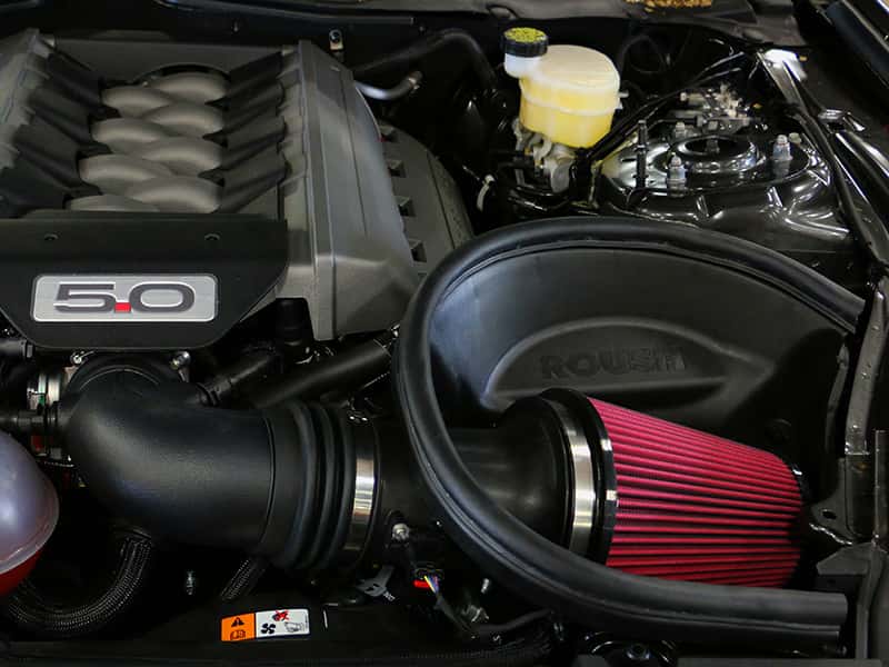 Roush — Roush 2015-2017 Ford Mustang 5.0L Cold Air Kit - view 3