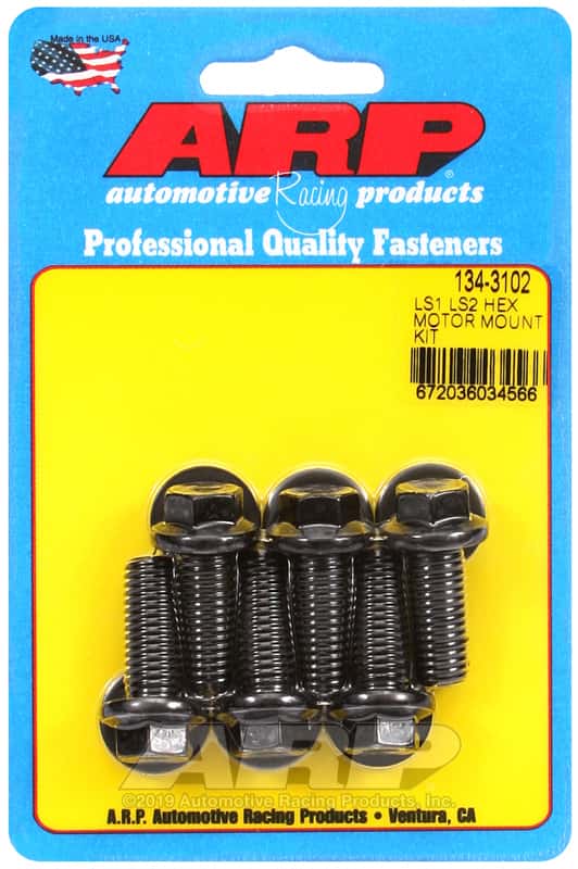 ARP — ARP LS1 LS2 Hex Motor Mount Bolt Kit - view 1
