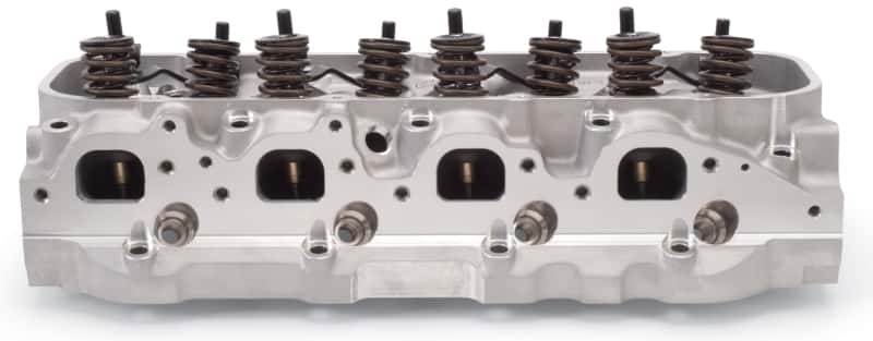 Edelbrock — Edelbrock Cyl Head E-Street BB Chevy Oval Port Complete Single
CYLINDER HEADS - view 4