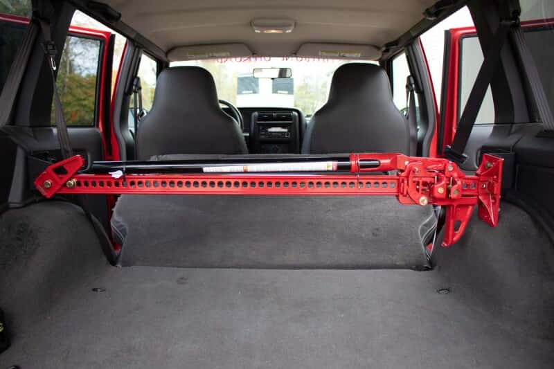 Fishbone Offroad — Fishbone Offroad 84-01 Jeep Cherokee XJ Rear Seat Hi-Lift Jack Mount - view 11