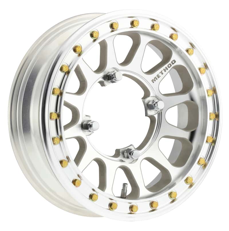 Method Wheels — Method MR401-R UTV Beadlock 15x5 / 2.5+2.5/0mm Offset / 4x156 / 127mm CB Machined - Raw Wheel - view 1