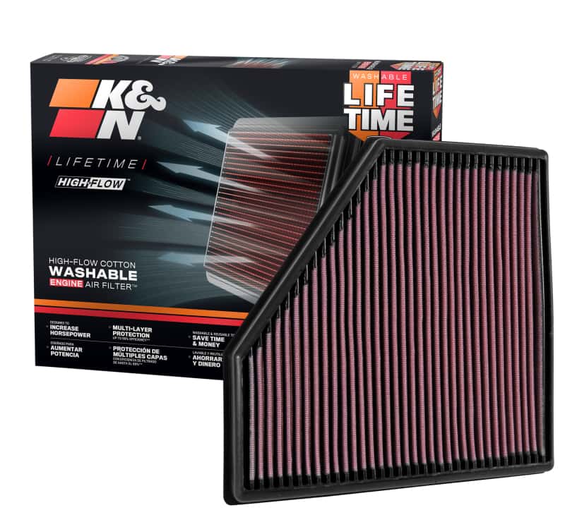 K&N Engineering — K&N Replacement Air Filter 15-16 BMW 330I 2.0L
Replacement Air Filt
Air Filter - view 7
