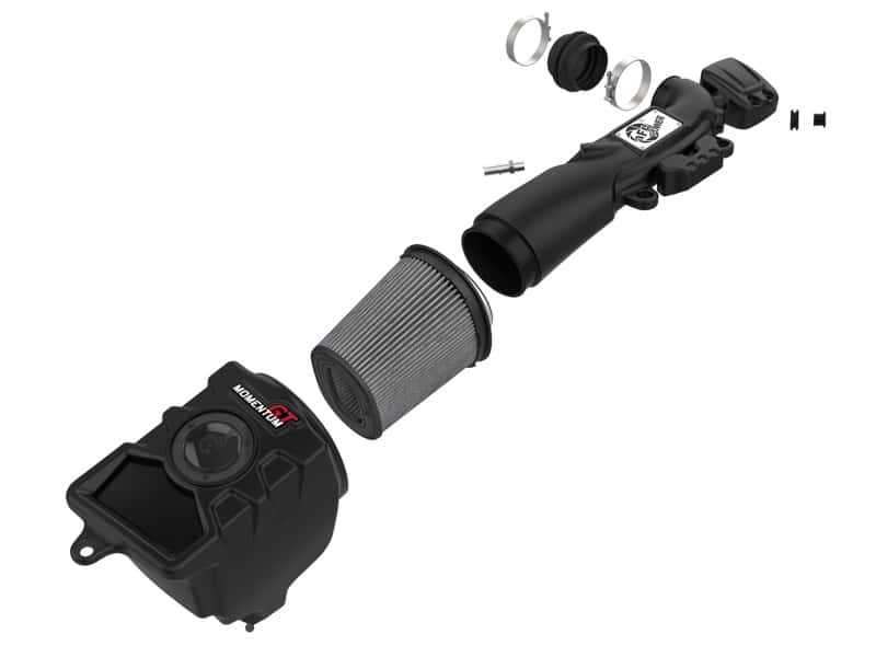aFe — aFe Momentum GT Pro DRY S Cold Air Intake System 2018+ Jeep Wrangler (JL) V6 3.6L
Momentum GT Intake - view 6