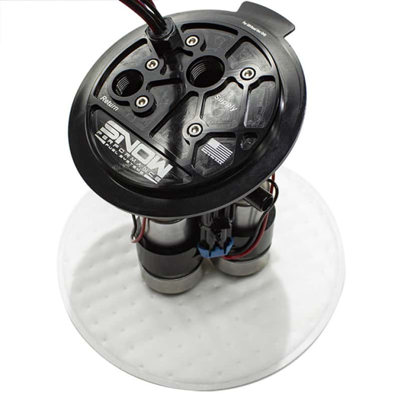 Snow Performance — Snow 2015+ Dodge Hellcat/Demon/Redeye Standard Version Fuel Hat - Dual Pump - view 1