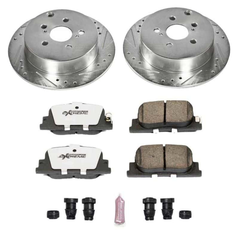PowerStop — Power Stop 05-10 Scion tC Rear Z26 Street Warrior Brake Kit - view 1