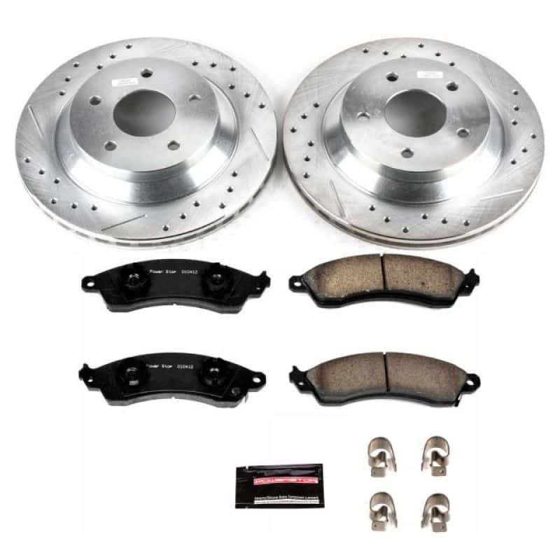 PowerStop — Power Stop 88-95 Chevrolet Corvette Front Z23 Evolution Sport Brake Kit - view 1