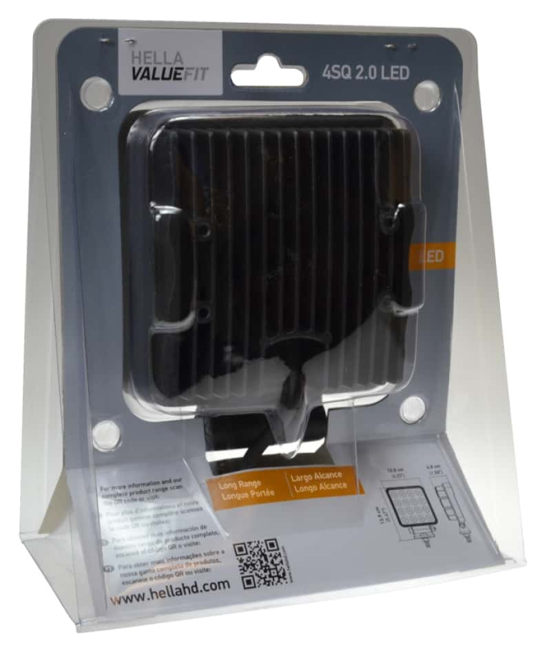 Hella — Hella ValueFit Work Light 4SQ 2.0 LED MV LR LT
Work lamp LED Blstr - view 12