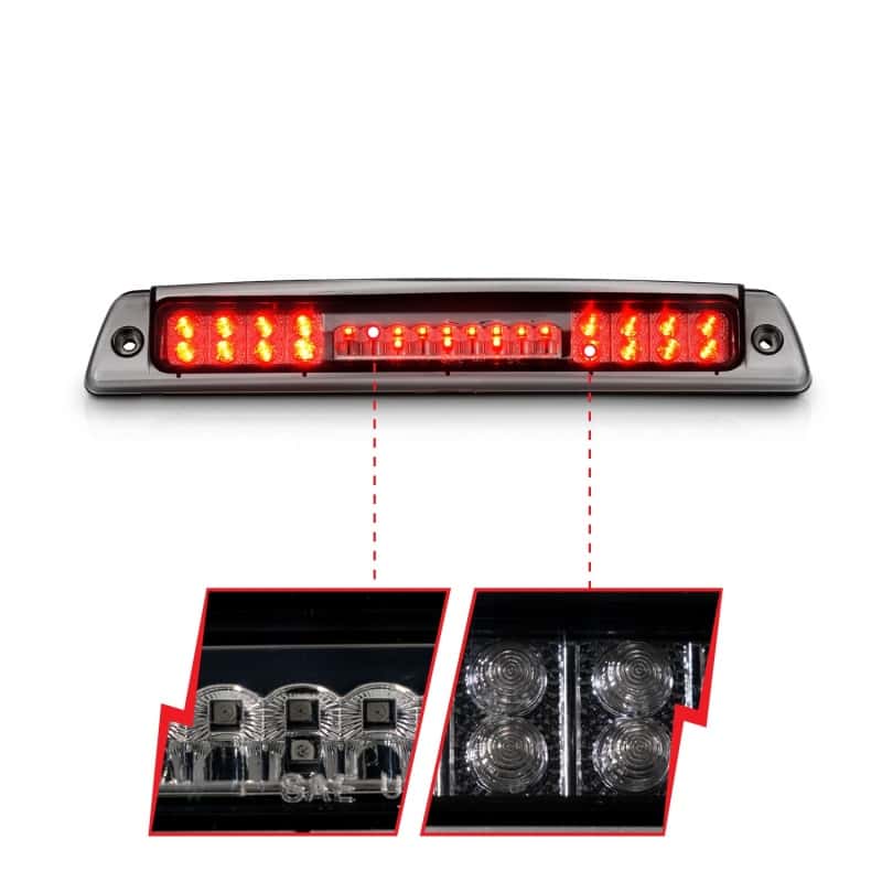 ANZO — ANZO 1994-2001 Dodge Ram 1500 LED 3rd Brake Light Smoke
3rdBrkLghtAssy - view 4