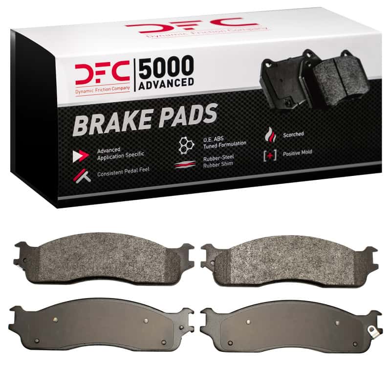 DFC — DFC 03-08 Dodge Ram 1500 Pickup Front 5000 Advanced Semi Metallic Brake Pads
DFC Brake Pad Set - view 1