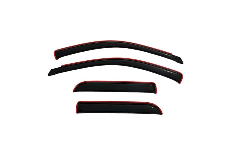 AVS — AVS 02-08 Dodge RAM 1500 Quad Cab Ventvisor In-Channel Front & Rear Window Deflectors 4pc - Smoke
IN-CHANNEL VENTVISOR
Side Window Vent - view 1