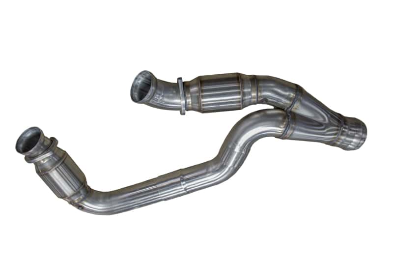 Kooks Headers — Kooks 2019+ GM 1500 Series Truck 6.2L 3in x OEM Outlet Catted SS Y Pipe Kooks HDR Req
3in. x OEM Y-Pipe
3" x OEM Y-Pipe - view 2