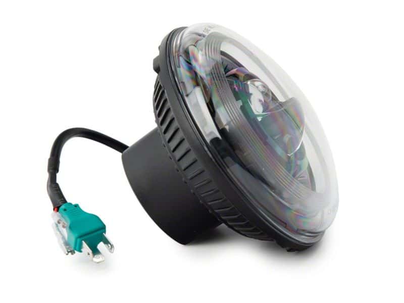 Raxiom — Raxiom 07-18 Jeep Wrangler JK Axial Series 7-In Dragon Eye LED Headlights- Blk Housing (Clear Lens)
Headlights - view 11
