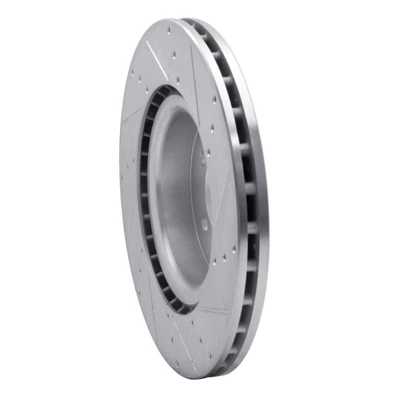R1 Concepts — R1 06-17 Land Rover Discovery Front Left Drilled & Slotted Silver Brake Rotor
R1 Brake Rotor Drill - view 4