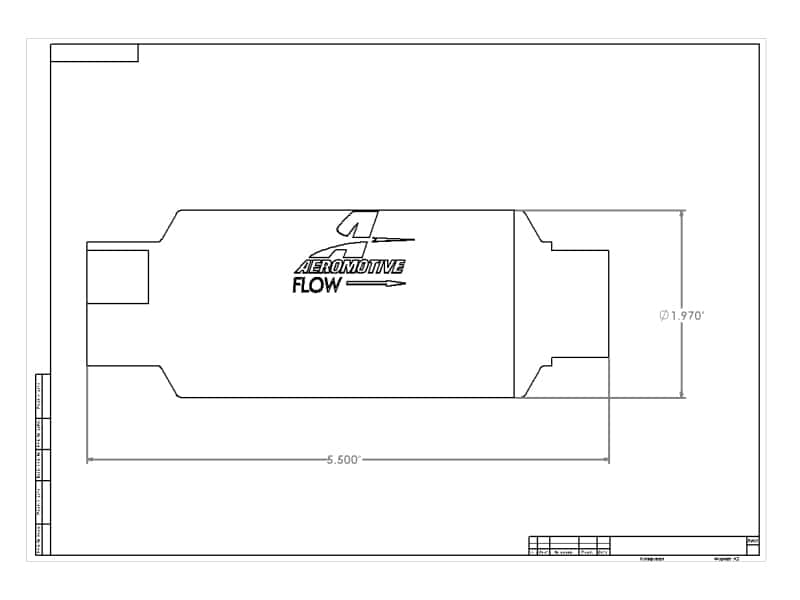 Aeromotive — Aeromotive In-Line Filter - (AN-10) 10 Micron fabric Element
Fuel Filter - view 4
