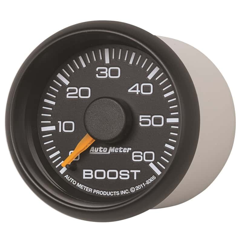 AutoMeter — Autometer Factory Match 52.4mm Mechanical 0-60 PSI Boost Gauge
2-1/16" BOOST, 0-60 - view 8