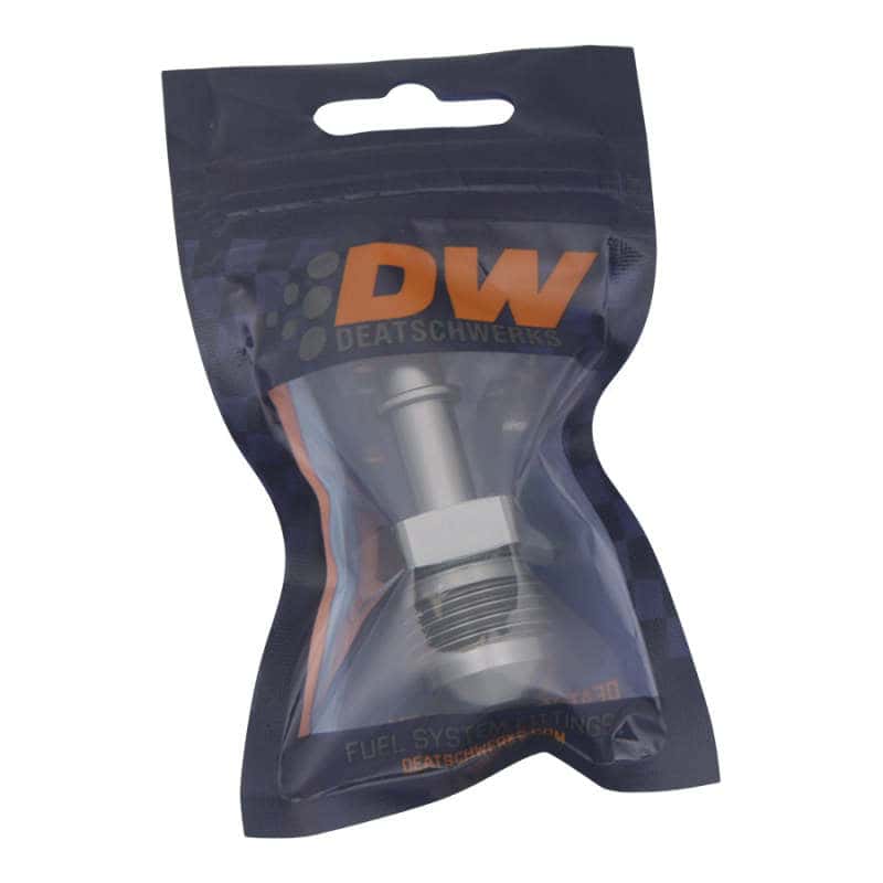 DeatschWerks — DeatschWerks 8AN Male Flare to 5/16in Male EFI Quick Connect Adapter - view 1