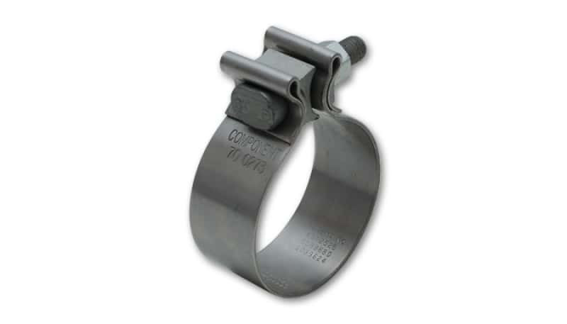 Vibrant — Vibrant SS Accuseal Exhaust Seal Clamp for 2in OD Tubing (1in wide band)
2" Dia SS Band Clamp
2"ODSSExhSealClamp
Exhaust Clamp - view 2