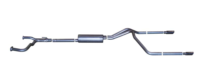 Gibson — Gibson 04-10 Nissan Titan LE 5.6L 2.5in Cat-Back Dual Split Exhaust - Aluminized
Truck/Suv - view 1