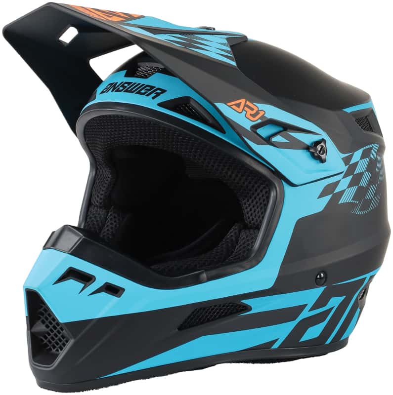 Answer — Answer AR1 Sweep Helmet Black/Astana/Hyper Orange - Large - view 3