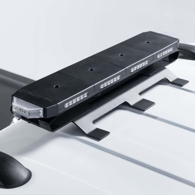 Putco — Putco 24In Universal 24In Tri Color Hornet Light (Amber/Blue/White) - LED Stealth Rooftop Strobe Bar - view 1