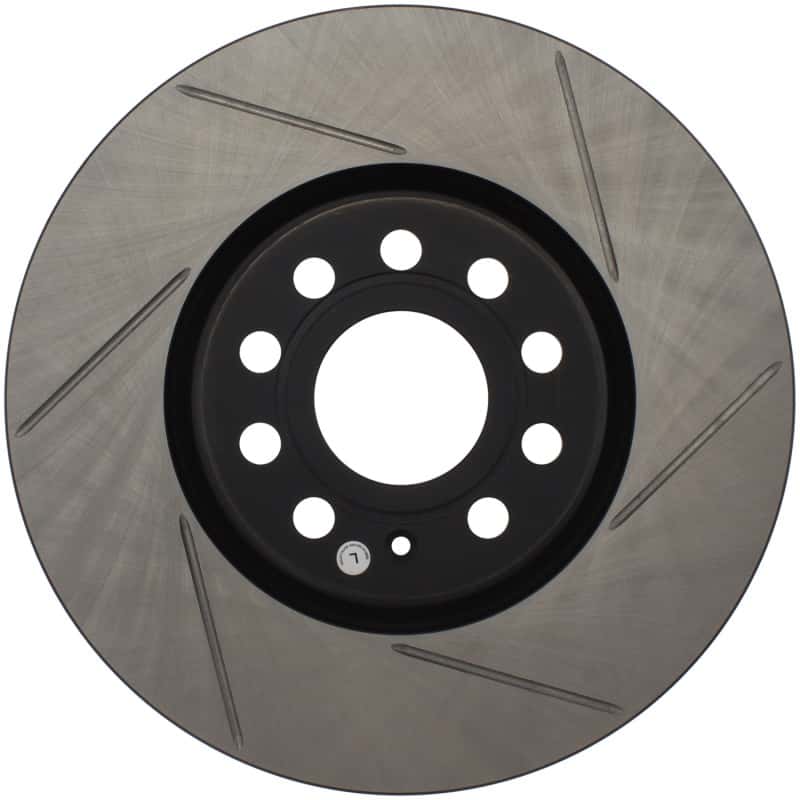 Stoptech — StopTech Power Slot 06-10 Audi A3 / 08-10 TT / 06-09 VW GTI Mlk V/Passat Left Front Slotted Rotor
Sport Slotted Rotor - view 1