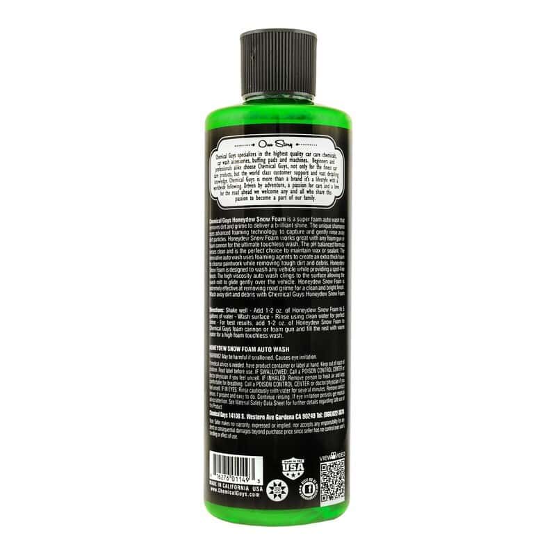 Chemical Guys — Chemical Guys Honeydew Snow Foam Auto Wash Cleansing Shampoo - 16oz - view 2