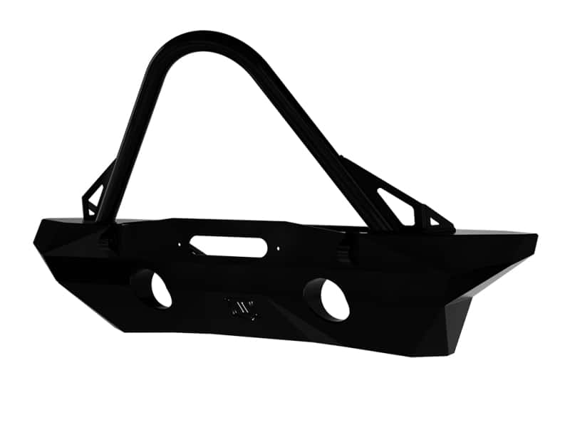 ICON — ICON 07-18 Jeep Wrangler JK Pro Series Mid Width Front Recessed Winch Bumper w/Stinger/Tabs
FRONT BUMPER - view 3